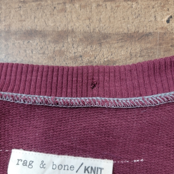 Small Rag & Bone Knit Striped Top *Flawed* - Picture 3 of 6